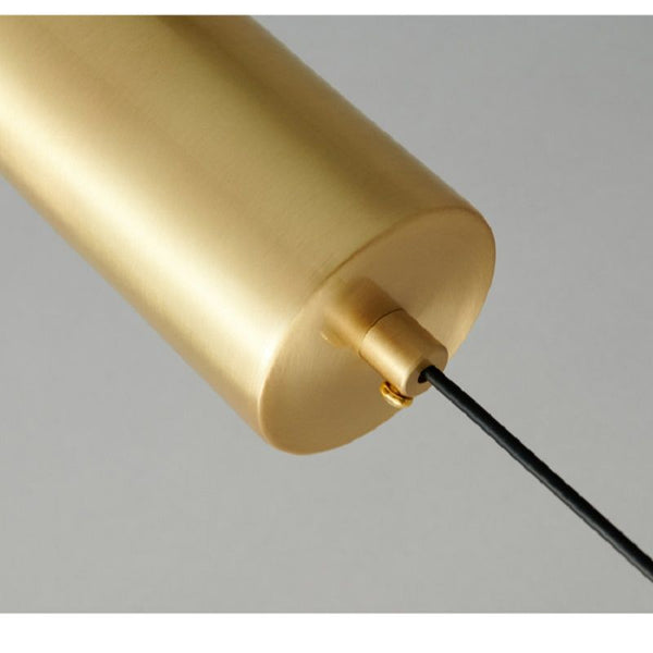 Copper Pendant Light - Marble Ceiling Light-Chandeliers