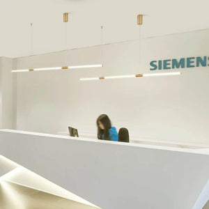 Copper Plating LED Acrylic Kitchen Island Light-Kitchen Island