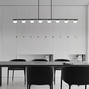 Copper Strip Creative Bar Hanging light-Kitchen Island