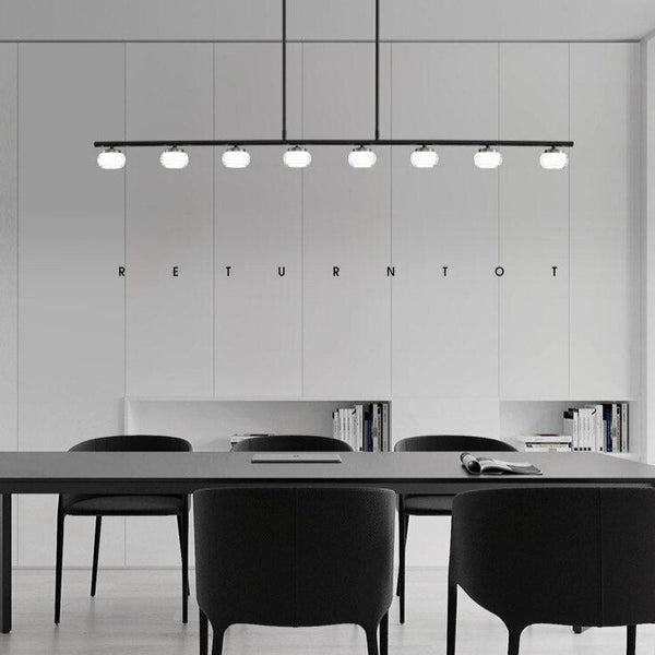 Copper Strip Creative Bar Hanging light-Kitchen Island