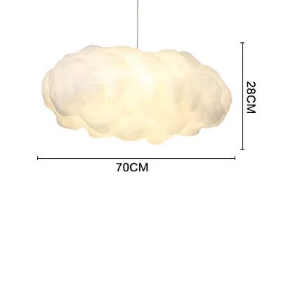 Cotton Cloud Pendant Lighting – Dreamy Glow-Pendant Lights