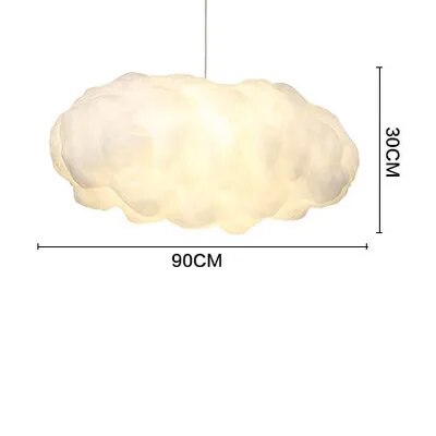 Cotton Cloud Pendant Lighting – Dreamy Glow-Pendant Lights