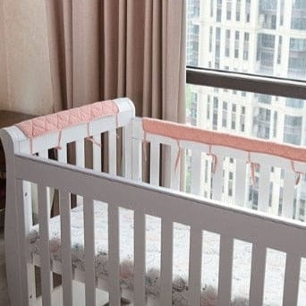 Cotton Cot Bumper - Protect Your Baby with Anti-Bite Bumper-Crib Bumper