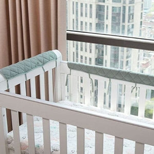 Cotton Cot Bumper - Protect Your Baby with Anti-Bite Bumper-Crib Bumper