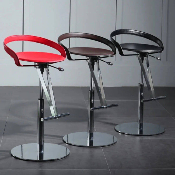 Counter Ergonomic Bar Chair for Kitchen Island Counter-Bar Stools