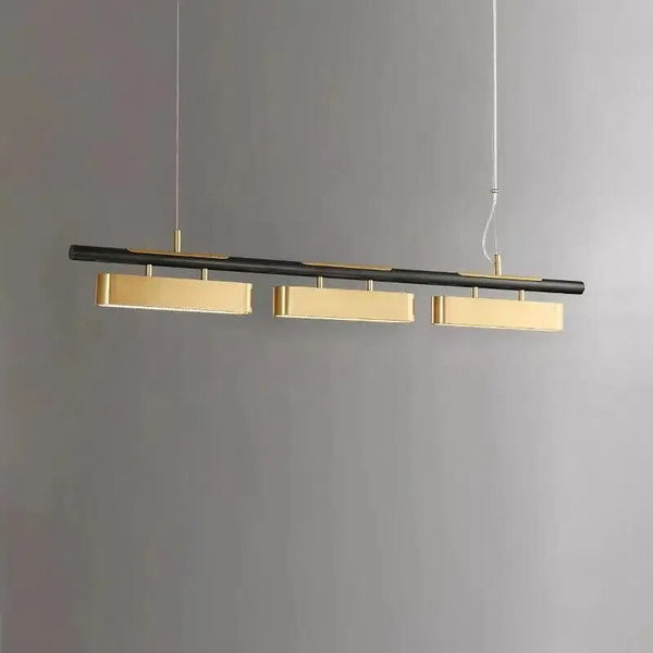 Creative Black Gold Combination Hanging Lamp-Kitchen Island