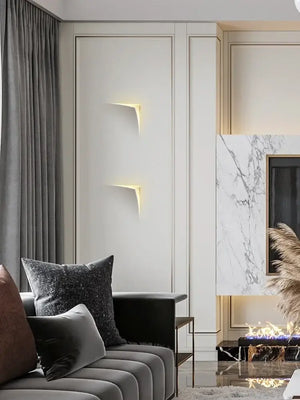 Creative Minimalistic Edge Wall Light - Pack of 2-Wall Lights