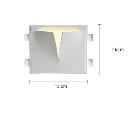 Creative Minimalistic Edge Wall Light - Pack of 2-Wall Lights