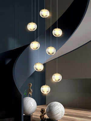 Crystal Ball Staircase Chandelier: Enhancing Your Space-Staircase Chandelier