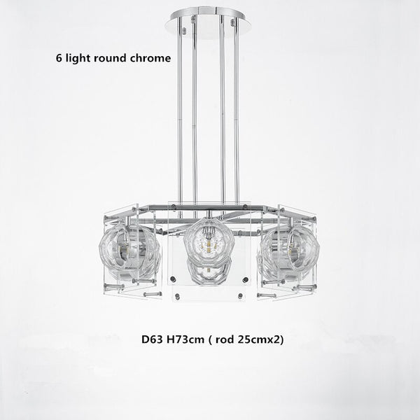 Crystal Balls Chandelier - Kitchen Island Lighting-Kitchen Island