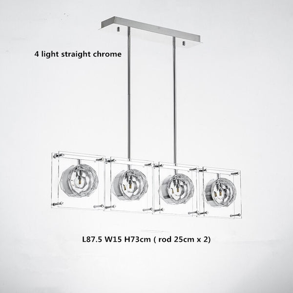 Crystal Balls Chandelier - Kitchen Island Lighting-Kitchen Island