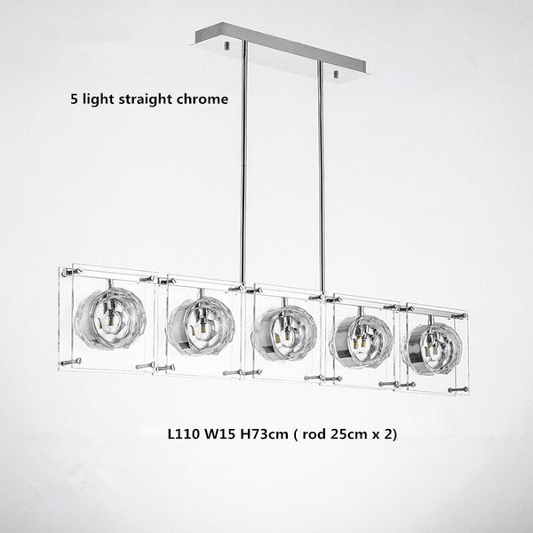 Crystal Balls Chandelier - Kitchen Island Lighting-Kitchen Island