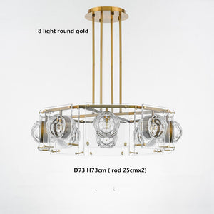 Crystal Balls Chandelier - Kitchen Island Lighting-Kitchen Island