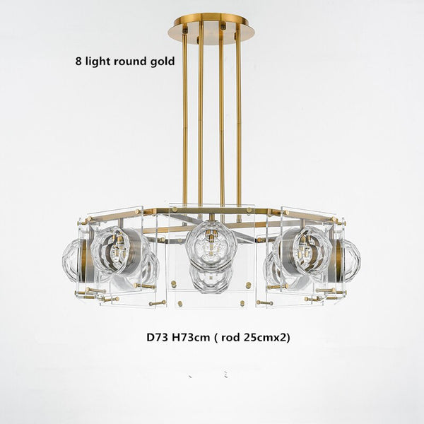 Crystal Balls Chandelier - Kitchen Island Lighting-Kitchen Island