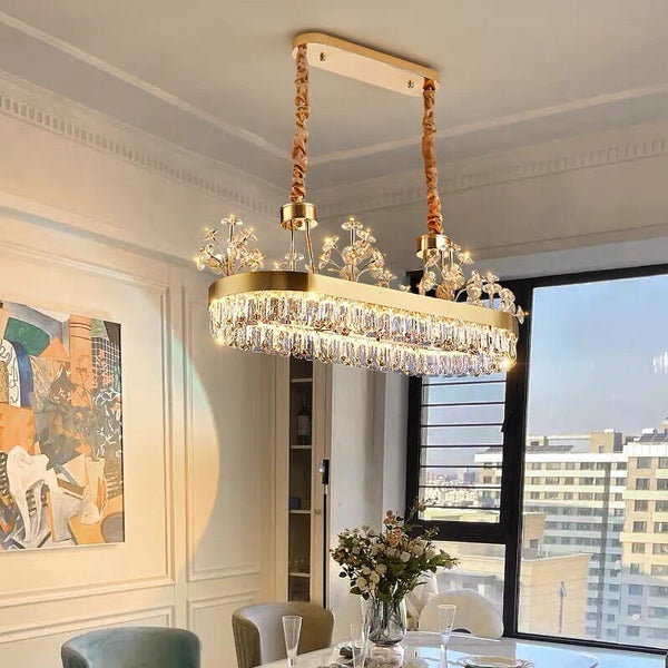 Crystal Ceiling K9 Crystal Grand Chandelier: Elegant Lighting Fixture-Ceiling Chandelier