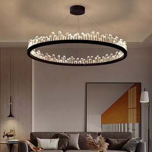 Crystal Chandelier: Exquisite Lustre for Elegant Spaces-Ceiling Chandelier