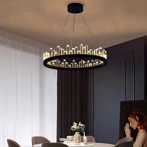 Crystal Chandelier: Exquisite Lustre for Elegant Spaces-Ceiling Chandelier