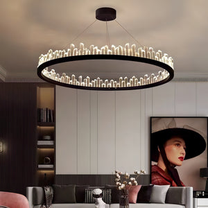 Crystal Chandelier: Exquisite Lustre for Elegant Spaces-Ceiling Chandelier