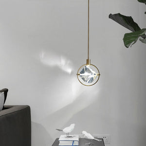 Crystal Cube LED Rotatable Pendant Chandelier-Pendant Lights