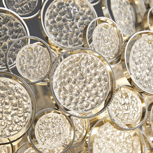 Crystal Glass Chandelier – Illuminate with Elegance-Chandeliers