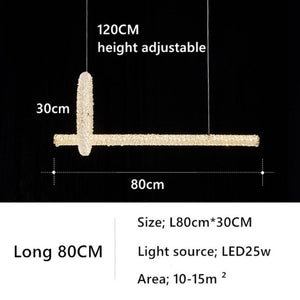 Crystal Ring Chandelier: Dazzling Lighting Fixture-Ceiling Chandelier