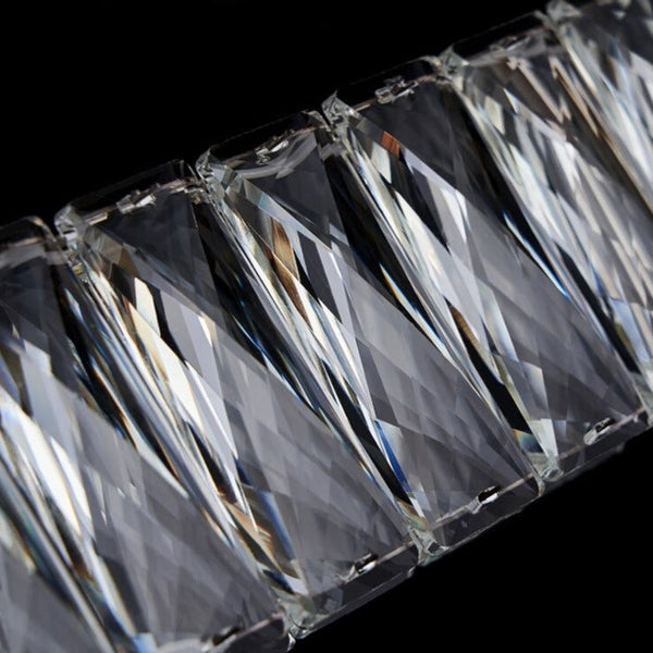 Crystal Rotating Bars Stairs LED Chandelier-Staircase Chandelier