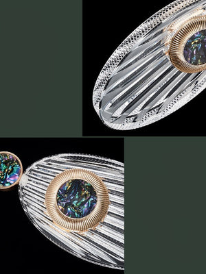 Crystal Shell Staircase Chandelier - Exquisite Lighting-Staircase Chandelier