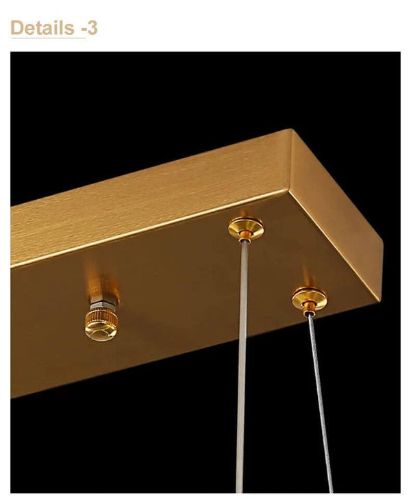 Crystal Slope Pendant Kitchen Island Light-Kitchen Island