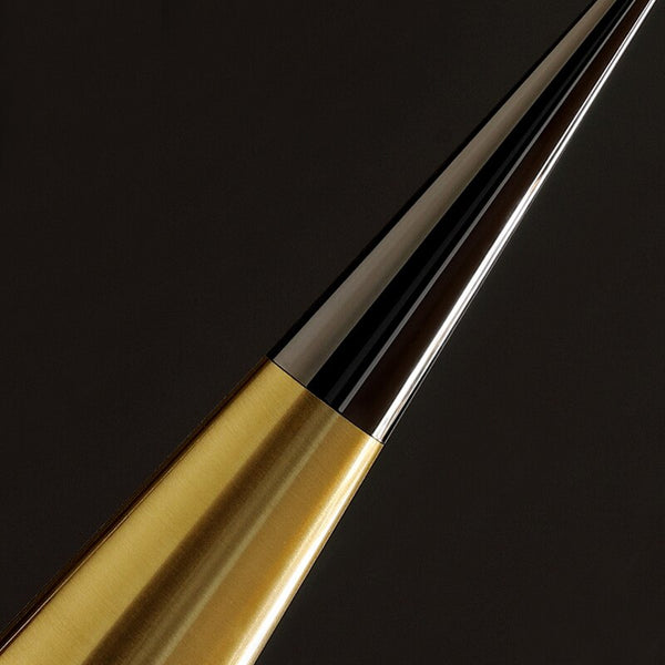 Crystal Spiral Cones Staircase Chandelier-Staircase Chandelier