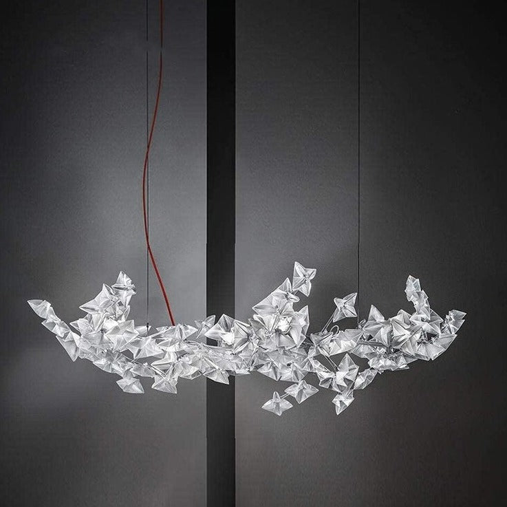 Crystal Stars Chandelier: Radiate Elegance and Brilliance-Kitchen Island