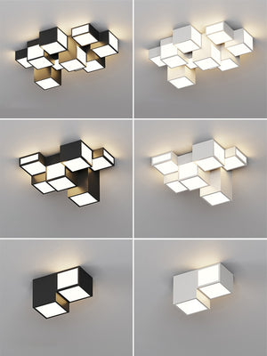 Cubes Ceiling Light - Illuminate with a Modern Flair-Ceiling Chandelier