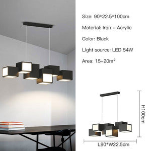 Cubes Ceiling Light - Illuminate with a Modern Flair-Ceiling Chandelier