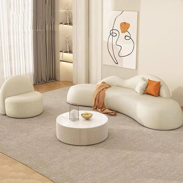 Curved Grande Sofa Set - Luxury at its Peak-Sofa Set