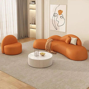 Curved Grande Sofa Set - Luxury at its Peak-Sofa Set