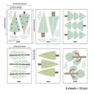 Cute Cartoon Bear &amp; Rabbit Nursery Wall Decals - Removable Kids Room Stickers-