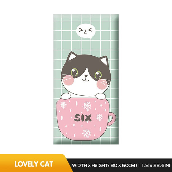 Cute Kitten Friends Kids Wall Padded Safety Cushions-Anti Collision Padded Wall Stickers