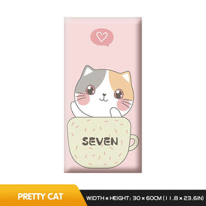 Cute Kitten Friends Kids Wall Padded Safety Cushions-Anti Collision Padded Wall Stickers