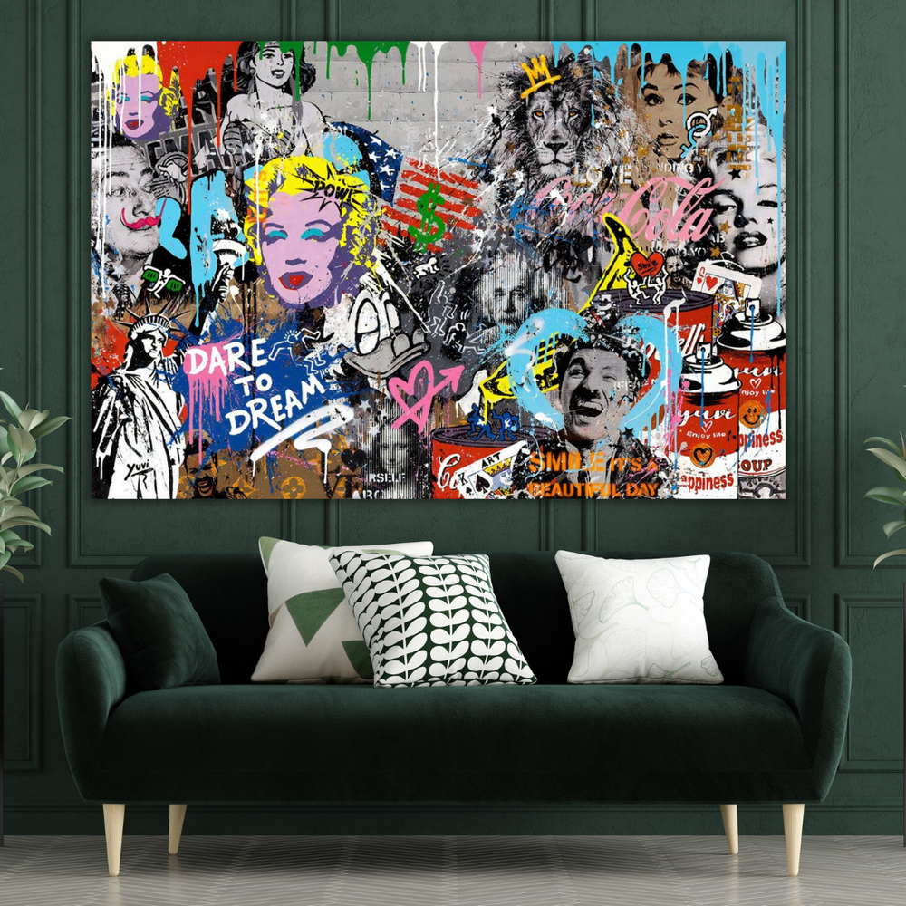 Dare to Dream Poster: Marilyn and Audrey – Imagination-Wall Posters