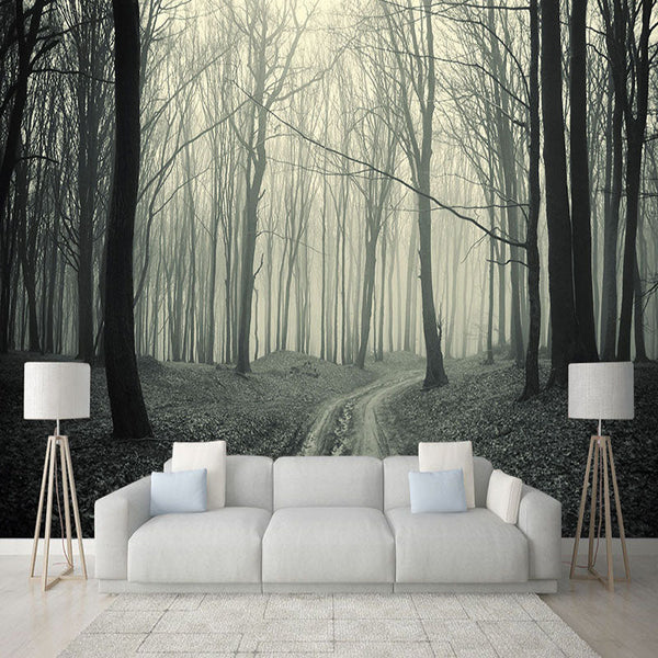 Deep Forest Wallpaper: Tranquil Nature Scenes for Your Walls-Trees Wallpaper