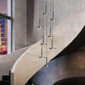 Designer Arc Luxury Staircase Chandelier-Staircase Chandelier