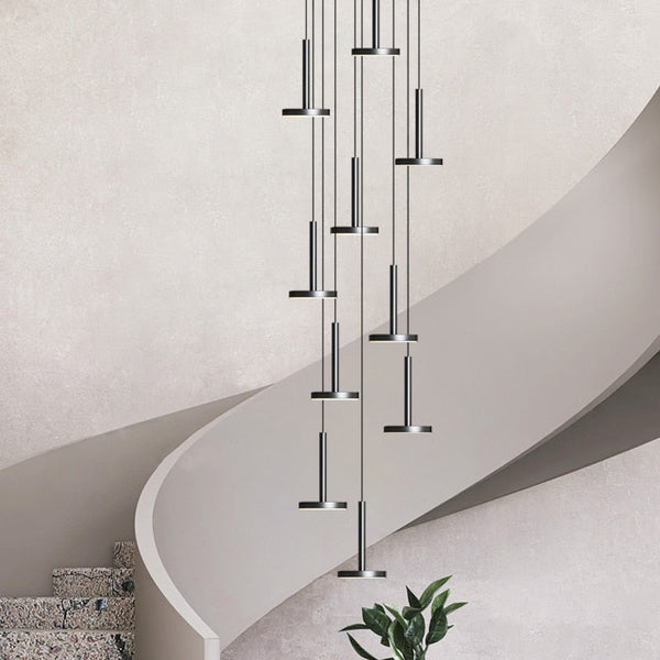 Designer Arc Luxury Staircase Chandelier-Staircase Chandelier