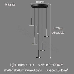 Designer Arc Luxury Staircase Chandelier-Staircase Chandelier