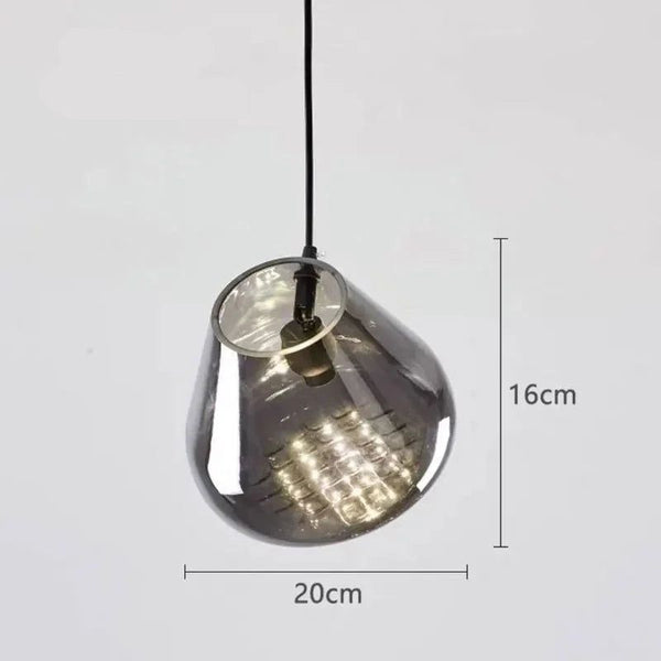 Designer Colour Glass Pendant - Infuse Vibrancy into Your Space-Pendant Lights