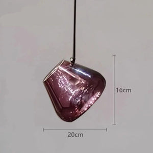 Designer Colour Glass Pendant - Infuse Vibrancy into Your Space-Pendant Lights