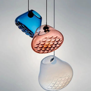 Designer Colour Glass Pendant - Infuse Vibrancy into Your Space-Pendant Lights
