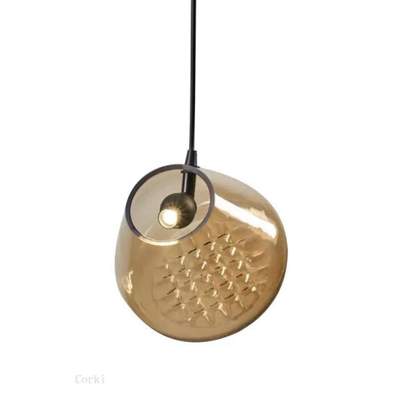 Designer Colour Glass Pendant - Infuse Vibrancy into Your Space-Pendant Lights