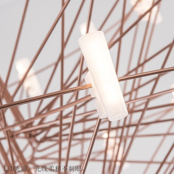 Designer Coppelia LED Chandelier - Exquisite Illumination-Ceiling Chandelier