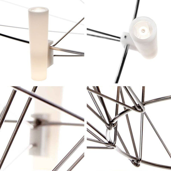 Designer Coppelia LED Chandelier - Exquisite Illumination-Ceiling Chandelier