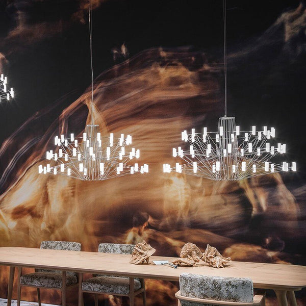 Designer Coppelia LED Chandelier - Exquisite Illumination-Ceiling Chandelier