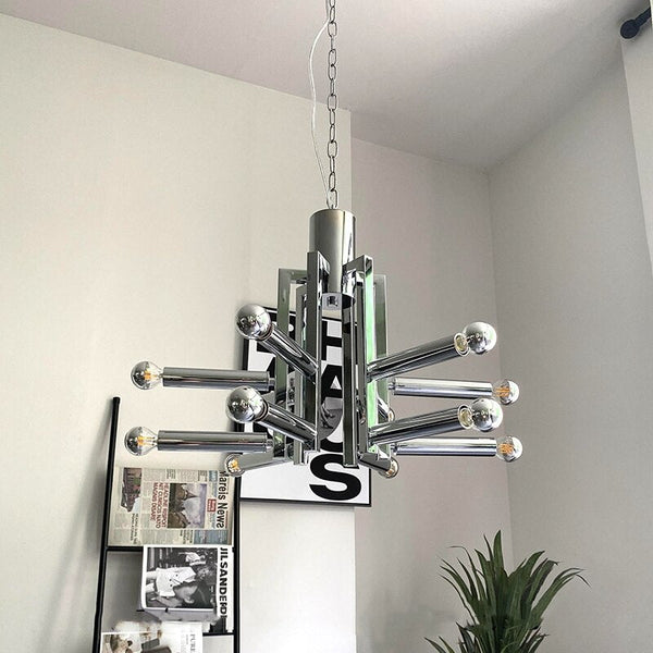 Designer LED Chrome Hanging Light Chandelier-Ceiling Chandelier